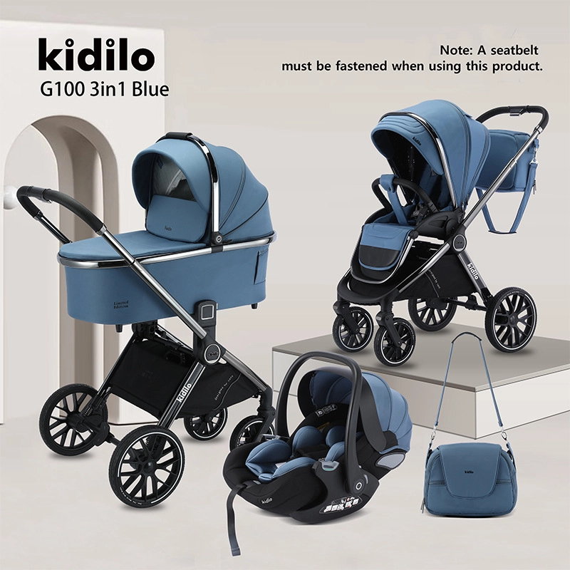 3-in-1 stroller with car seat