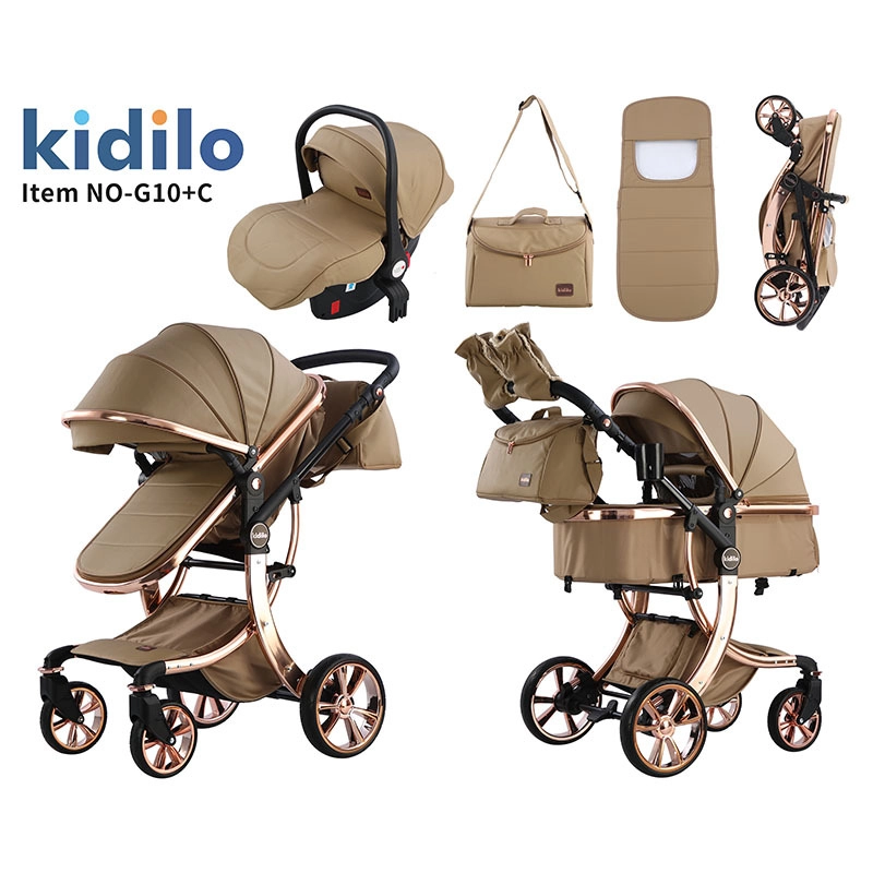 3-in-1 car seat stroller