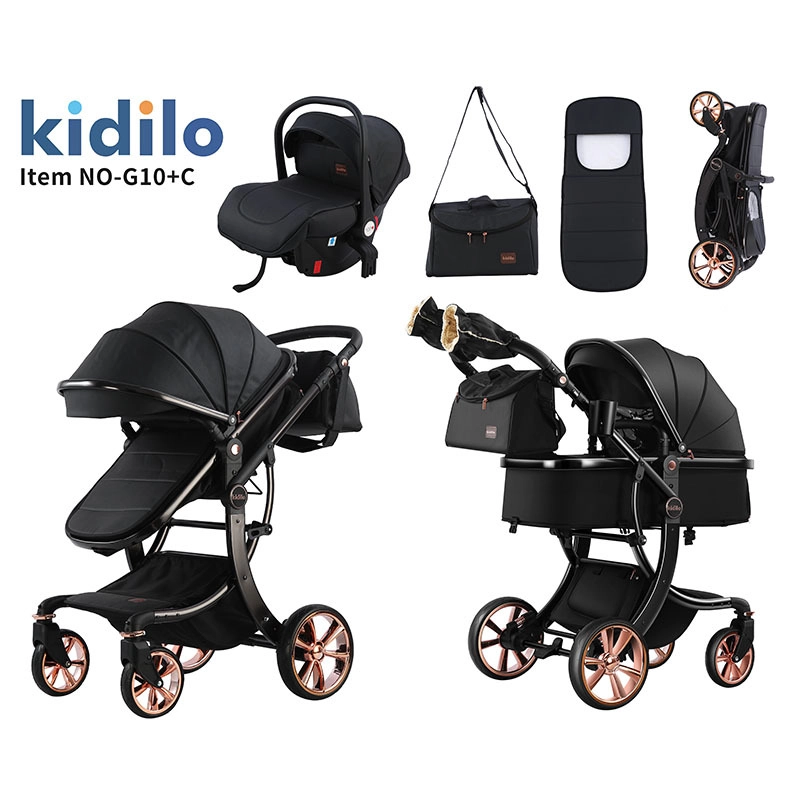 3-in-1 car seat stroller