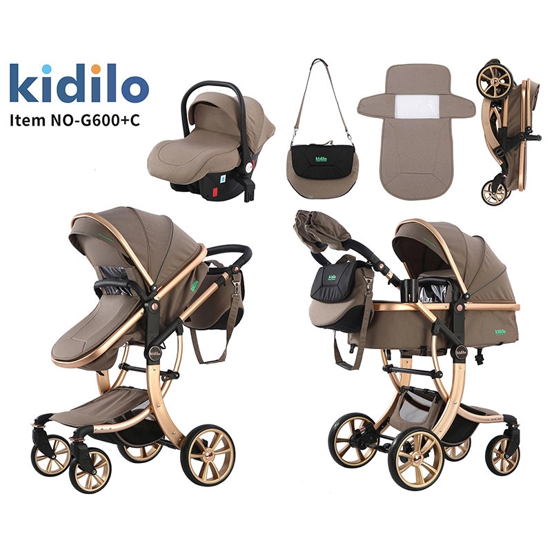 car seat and stroller