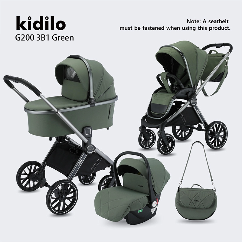 3-in-1 stroller and car seat