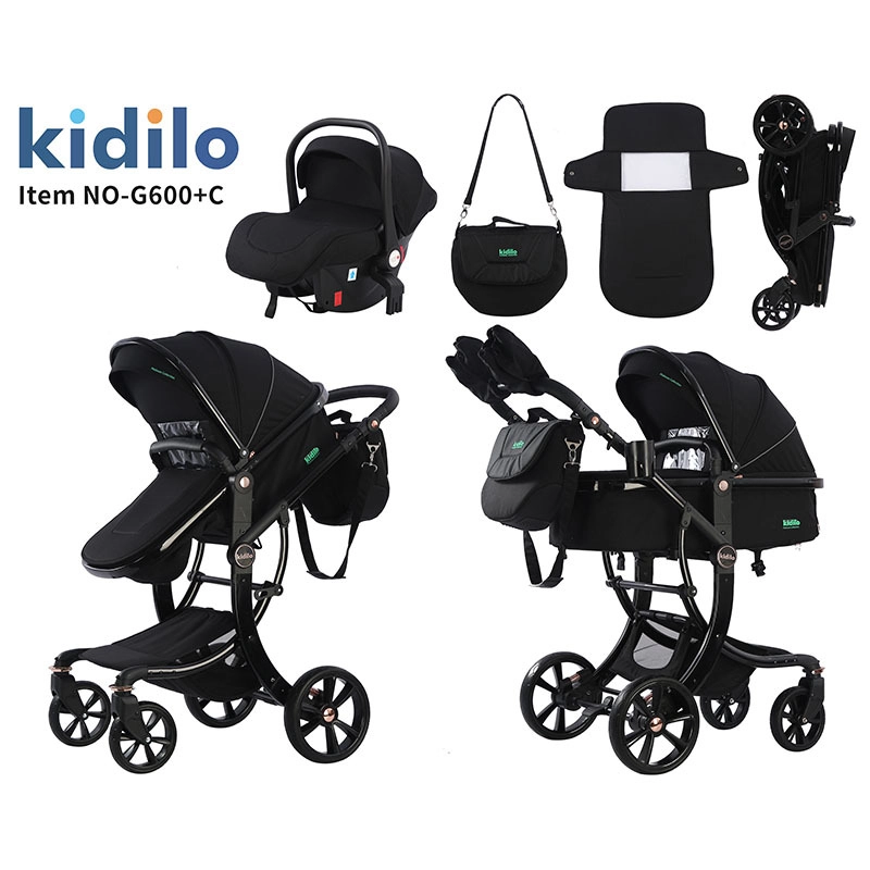car seat and stroller