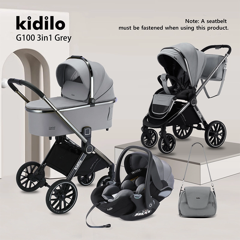 3-in-1 stroller with car seat