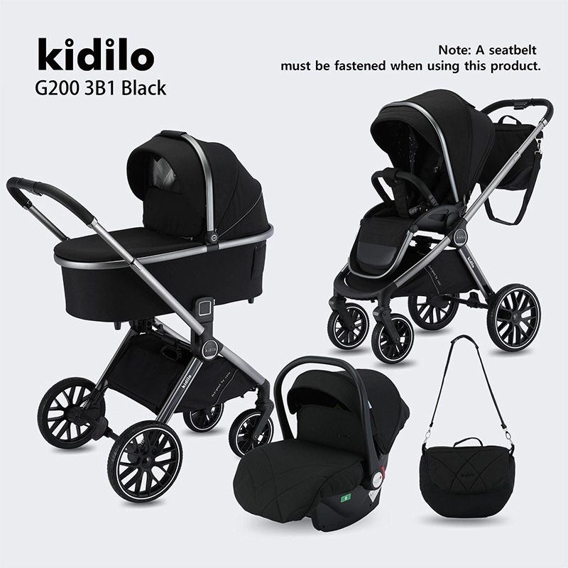 3-in-1 stroller and car seat
