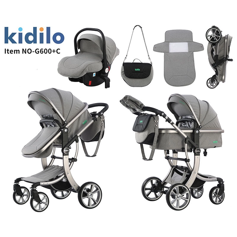 car seat and stroller