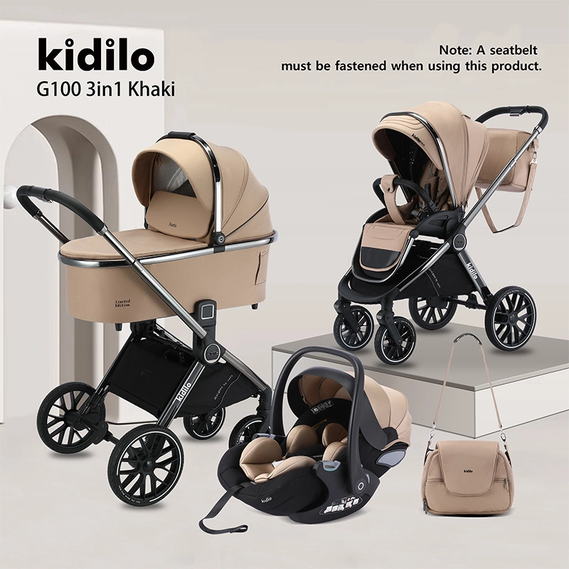 3-in-1 stroller with car seat